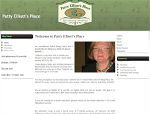 Tablet Screenshot of pattyelliottsplace.com